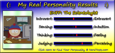 Take the fun personality test @ NerdTests.com.  Click here!