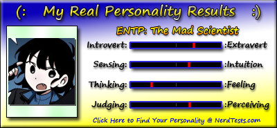 Take the fun personality test @ NerdTests.com.  Click here!