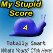 The Stupid Quiz said I am "Totally Smart!" How stupid are you? Click here to find out!
